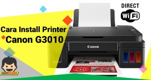 Cara Install Printer Canon G3010